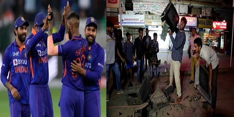 Fans break TV sets after Pak loses to India