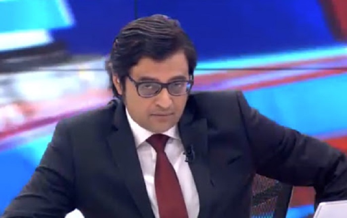 Arnab Goswami in Anger Mood